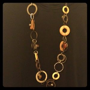 Circle of Circles accent necklace